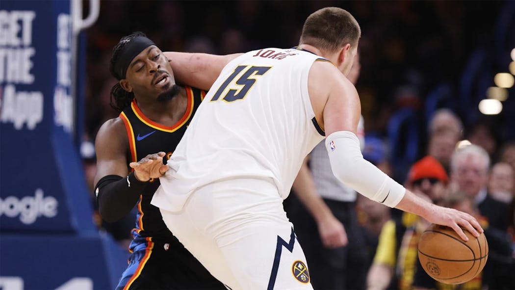 Lu Dort - Jokic - May 5, 2025 - Thunder - Nuggets