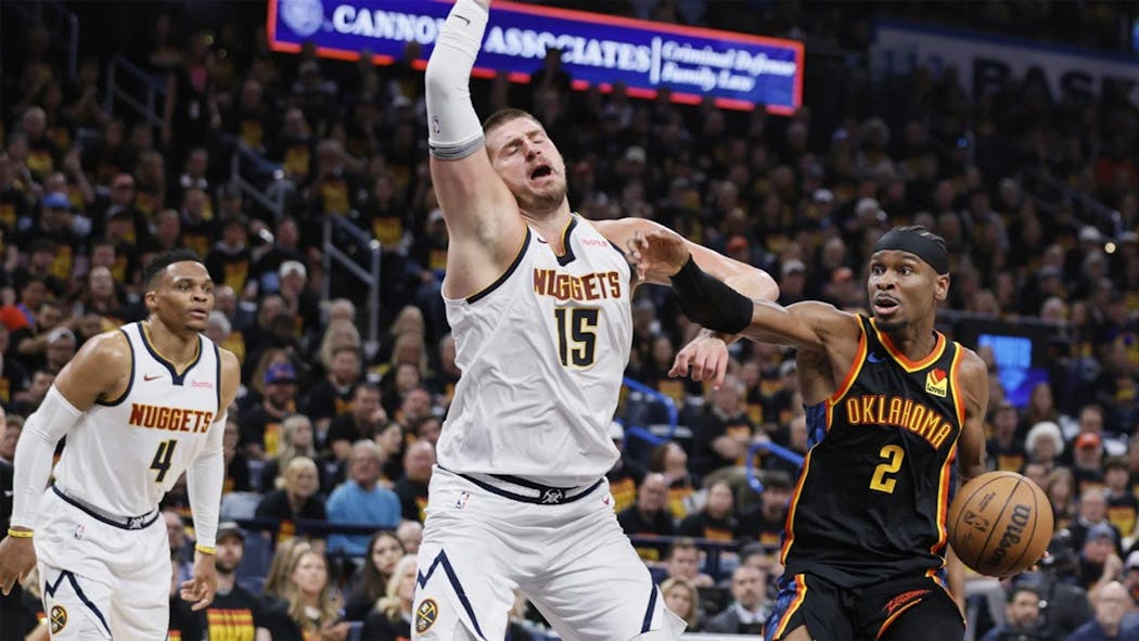 SGA - Gilgeous-Alexander - Jokic - May 5, 2025 - Thunder